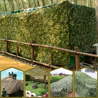 Filet de camouflage en aiguilles de pin de qualité américaine, filet pare-moustiques, filet d'ombrage camouflage, rouleau de filet de surplus de cargaison, filet d'escalade