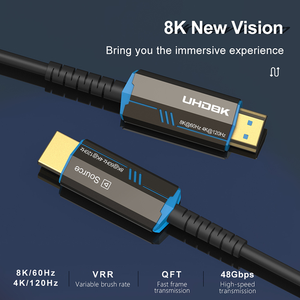 El cable de <span class=keywords><strong>fibra</strong></span> HDMI 2,1 de alta calidad 8K admite frecuencia de actualización de 8K60Hz <span class=keywords><strong>y</strong></span> compatible con versiones anteriores de 4K120Hz - Product Image 6