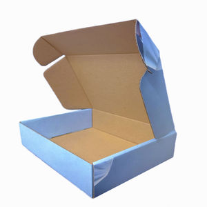 Offset in hộp carton Việt Nam tái chế thời trang Hộp carton tái sử dụng bảng sóng vuông cho giày & quần áo - Product Image 5