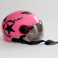 Casque professionnel unisexe pour moto, ouvert au visage, pour véhicule électrique, casque rigide, haute sécurité, bon marché, pour véhicule électrique