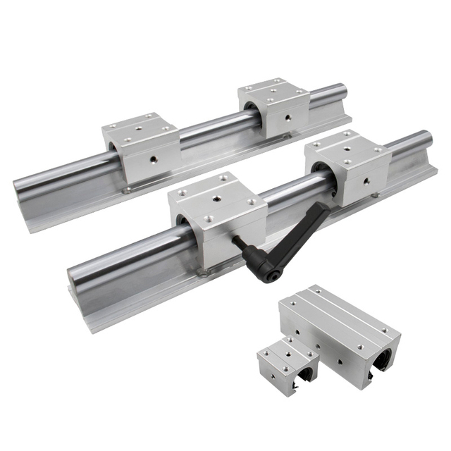 HLTNC Linear Guides Rails SBR Diameter Minimum 10mm Bearing Steel PLC Core Component Block Elevator for Linear Motion Machines