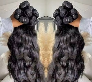 So Pretty Cheveux Humains Bruts 100% Naturels, Ondulation Naturelle, Boucles Birmanes et Indiennes, Meilleure Qualité, Cuticules Entièrement Alignées, Donneur Unique - Product Image 5