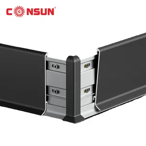 Profilés de plinthe en aluminium pour éclairage LED <span class=keywords><strong>encastré</strong></span>, vente en gros d'usine - Product Image 1