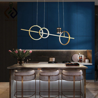 Plafonnier LED suspendu au design nordique moderne, luminaire décoratif de plafond, idéal pour un salon, une cuisine ou un Restaurant