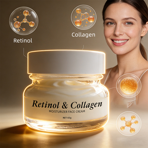 Özelleştirilmiş OEM Toptan Yaşlanma Karşıtı Krem Nemlendirici Ürün Onarıcı Nemlendirici Asit Retinol Kolajen Yüz Kremi - Product Image 1