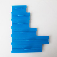 6 pièces/ensemble Alphabet en plastique moule lettre forme gâteau cuisson décoration moule pour gâteau décoration Sugarcraft chocolat Fondant