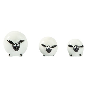 Dp <b>Miniature</b> Resin Sheep Figurine Small Medium Large Lifelike Animal Decor Home Decoration - Product Image 5