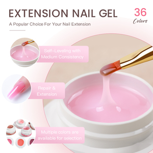 AS Gel Polish per Estensione Unghie 15g Personalizzato Rosa Camouflage, Gel Duro per Unghie Senza Calore, Gel Costruttore 4 in 1 per Estensione Unghie - Product Image 5