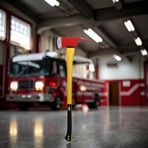 Hacha Profesional American Sharp Axe de Calidad para Leña, Bomberos y Supervivencia, con Mango de Goma - Product Image 6