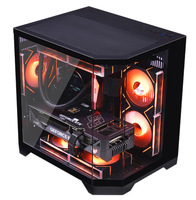 Boîtier PC Gamer Nouveau Design Micro ATX/ITX OEM, Cabinet CPU, Boîtier d'Ordinateur Mid Tower