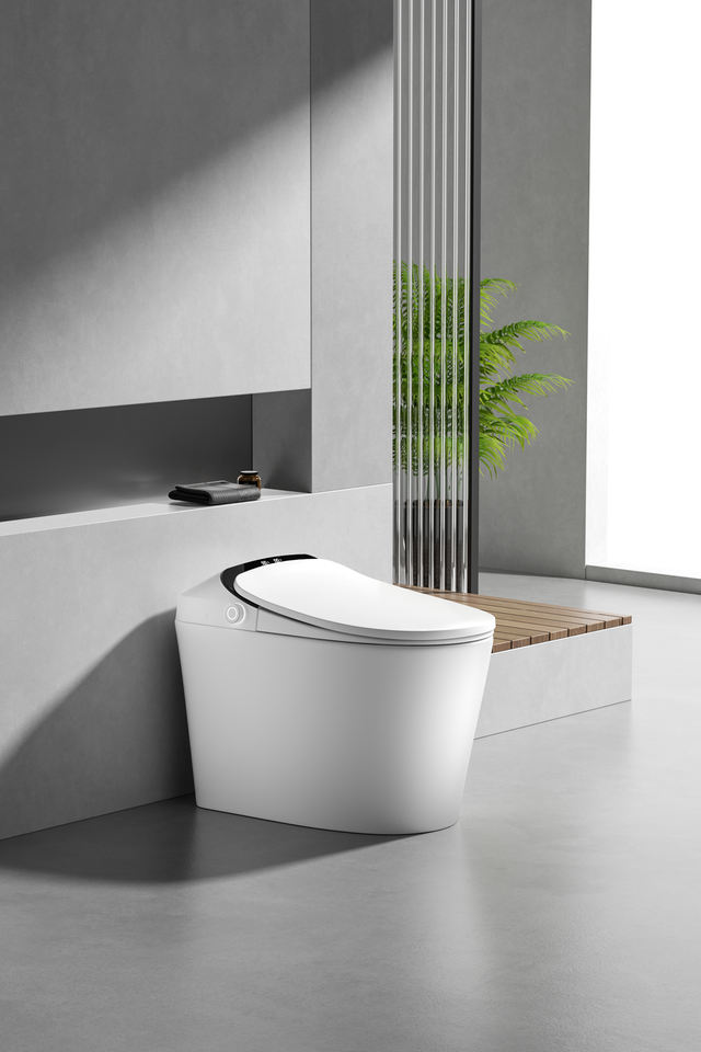 Electric Smart Toilet New Design Floor Mounted Dual-Flush Intelligent ...