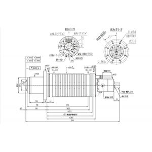 Bbt40 cnc מים מקוררים מנוע קצה גבוה אוטומטית כלי מחליף חטא/Cos-1Vpp 16000prm ציר חשמלי - Product Image 3