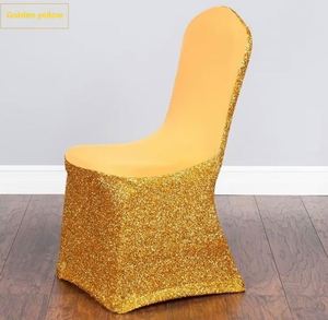 Housse de chaise élastique en soie brillante écologique pour hôtels, mariages et banquets – Fabricant transfrontalier de décorations de banquets - Product Image 1