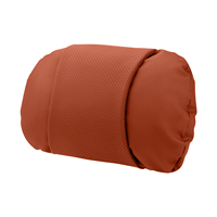 Appuie-tête de voiture ergonomique respirant en cuir PU Nappa haut de gamme universel, rembourré et doux, avec soutien lombaire pour voyage