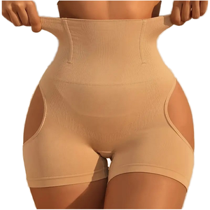 Taille haute sans couture Shapewear pour les femmes hanche et fesses levage ventre serrage corps Shaper tenue quotidienne slips amincissants - Product Image 2