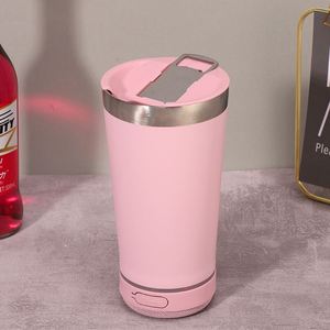 Portable Outdoor Custom 16oz 304 Stainless Steel Vacuum Flask <b>with</b> Lid <b>Bluetooth</b> <b>Speaker</b> Beer Travel Car Cup Tumbler Mug - Product Image 6