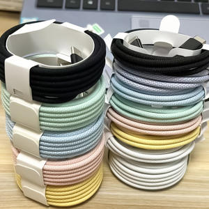 Para eu telefono o cabo <span class=keywords><strong>3</strong></span> medidores LOGOTIPO do OEM para Iphone16 Pro Max Chargerc tipo bloco do carregador do Usbc - Product Image 5