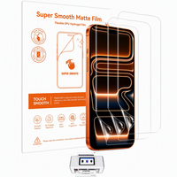 Film Hydrogel Mat HD EPU en Gros OEM ODM, Protection d'Écran TPU pour Téléphone Portable iPhone et Samsung S24 S25 Ultra