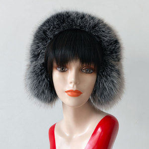 <span class=keywords><strong>Cache</strong></span>-oreilles en <span class=keywords><strong>fourrure</strong></span> de renard véritable pour <span class=keywords><strong>femme</strong></span>, chauds et épais, couvrant entièrement l'<span class=keywords><strong>oreille</strong></span>, anti-froid, en peluche, pour l'extérieur, fabriqués en Chine - Product Image 3