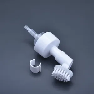 Pompe à mousse en plastique vide de haute qualité avec Logo personnalisé avec brosse, pompe à mousse de 60 ml, bouteille de nettoyage de pompe à mousse pour animaux de compagnie de marque privée