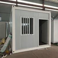 Maisons préfabriquées en acier avec un design moderne pour les applications hôtelières, de bureaux et de restauration, installation facile