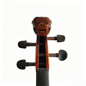 <span class=keywords><strong>Violon</strong></span> acoustique 4/4 en bois massif de haute qualité avec tête de lion sculptée à la main pour débutants et professionnels - Product Image 6