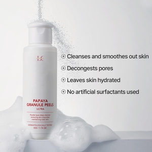 Polvo Limpiador Enzimático <span class=keywords><strong>de</strong></span> Papaya Lance OEM ODM, Limpieza Profunda, Suaviza la Textura Irregular, Descongestiona los Poros, Polvo Enzimático para Lavado Facial - Product Image 2