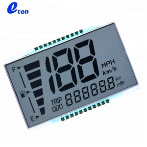 monochrome motorcycle graphic speedometer htn lcd display - Product Image 4