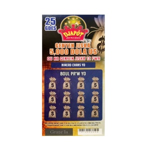 Boletos de Lotería Personalizados Impresos con Raspado, Tarjetas de Lotería, Boletos de Rifa - Product Image 5