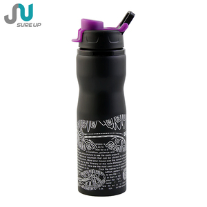 Nouveau <span class=keywords><strong>design</strong></span> Écologique <span class=keywords><strong>thermos</strong></span> en acier inoxydable isolé bouteille d'eau bouteille <span class=keywords><strong>isotherme</strong></span> avec poignée - Product Image 1