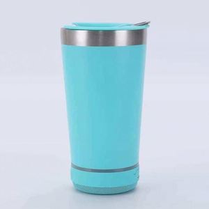 Double Wall Stainless Steel Thermal Cup With Double Mouth for <b>Coffee</b> Mug With Custom Color and Logo Gift Bottle With Bluetooth - Product Image 3