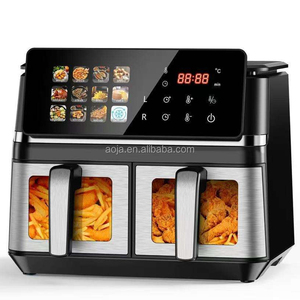 <span class=keywords><strong>Friteuse</strong></span> à air numérique intelligente AOJA Design à double zone, 8L, 12L, 10L, sans huile, avec écran LCD, bon prix - Product Image 3