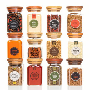 New Hot Sale Water Proof Custom <strong>Spice</strong> <strong>Label</strong> and Pantry <strong>Label</strong> Set Glass Jar <strong>Labels</strong> - Product Image 1