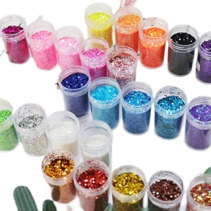 Fisherbon Fisherman's Bund <b>Glitter</b> Sequins 24 Colors Shimmer DIY Fishing Rod Building Kit Portable Plastic Craft Accessory - Product Image 3