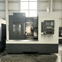 Centro de Torneado y Fresado CNC Horizontal FCK56Y / Torno de Eje Y con Giro de 6 mm, Alta Resistencia, Precisión en Trabajos Metálicos, Certificado CE