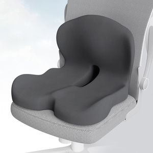 Chaise de bureau ergonomique en forme de L coussin de siège de voiture soutien lombaire orthopédique en <span class=keywords><strong>mousse</strong></span> à mémoire de forme <span class=keywords><strong>pour</strong></span> une longue séance - Product Image 2