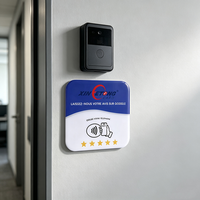 Etiqueta NFC para Reseñas de Google, Resistente al Agua, 13.56MHz, Etiquetas RFID con Adhesivo Epoxi, Etiquetas NFC Impresas para Reseñas de Centros Comerciales y Hoteles