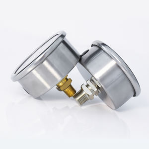 Fabrik preis Flüssigkeits gefülltes Hochdruck manometer aus Edelstahl - Product Image 5