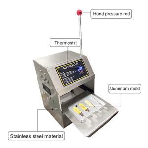 Sigillatrice <span class=keywords><strong>Manuale</strong></span> a Pressione <span class=keywords><strong>per</strong></span> Cucchiai da Tavola, <span class=keywords><strong>Macchina</strong></span> <span class=keywords><strong>per</strong></span> Sigillare Cucchiai in Plastica <span class=keywords><strong>per</strong></span> Miele e Salse - Product Image 2