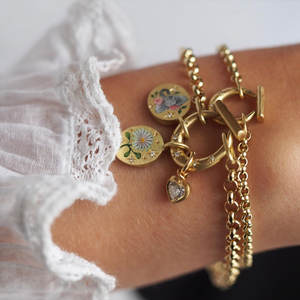 Colliers en acier inoxydable 316L sur mesure, plaqués or 14K et 18K PVD, bijoux fins, pendentifs à clip en zircon pour femmes - Product Image 4