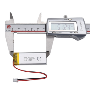 נטענת <span class=keywords><strong>Lipo</strong></span> הסוללה <span class=keywords><strong>3.7V</strong></span> <span class=keywords><strong>390mAh</strong></span> דגם 402050 נטענת ליתיום פולימר סוללה - Product Image 4