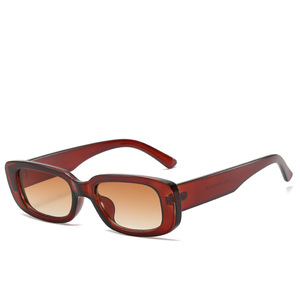 Lunettes de soleil carrées 2026, petites lunettes de soleil rectangulaires pour hommes et femmes - Product Image 6