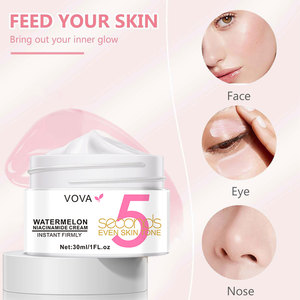Crema Facial de Sandía con Nicotinamida, Ingredientes Orgánicos Veganos, Antienvejecimiento, Suavizante, Reafirmante Instantánea, 30 ml, Venta al por Mayor <span class=keywords><strong>VOVA</strong></span> - Product Image 2