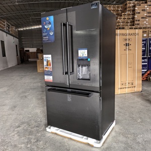 Réfrigérateur à <span class=keywords><strong>portes</strong></span> françaises 3 <span class=keywords><strong>portes</strong></span> noir 778L avec distributeur d'eau, refroidissement par air, dégivrage automatique – Prix abordable, directement de l'usine - Product Image 3