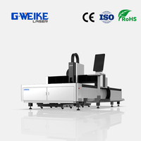 Machine de découpe laser à fibre 2KW à table unique avec commande Cypcut et servomoteur Yaskawa pour le métal, prenant en charge les formats AI/PLT