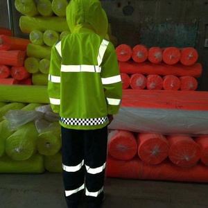 Traje Impermeable de Seguridad Reflectante al por Mayor, Impermeable, ANSI Clase 2, EN ISO Clase 1, 380, Reflectividad Súper Brillante - Product Image 4