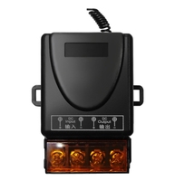 Module de commutateur récepteur 12V 24V 36V 433MHz 315MHZ RF émetteur de code d'apprentissage Kit de télécommande pour éclairage de porte de garage
