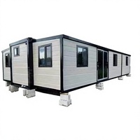 Maison préfabriquée modulaire de 3 chambres à coucher en Chine ensemble modulaire de petit kit de maisons en cabine maison en conteneur à vendre