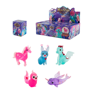 5 Creative PVC Press Relief Toy Office Decoration Home Decor Glitter <b>Magic</b> Animal Blind <b>Box</b> - Product Image 1