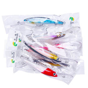 เหยื่อปลอม MI106 ขนาด 17 ซม. น้ำหนัก 30 กรัม เหยื่อจมน้ำขนาดใหญ่ รูปทรงปลากระพง พร้อมลิ้นยาว สำหรับตกปลา ขายส่ง - Product Image 6